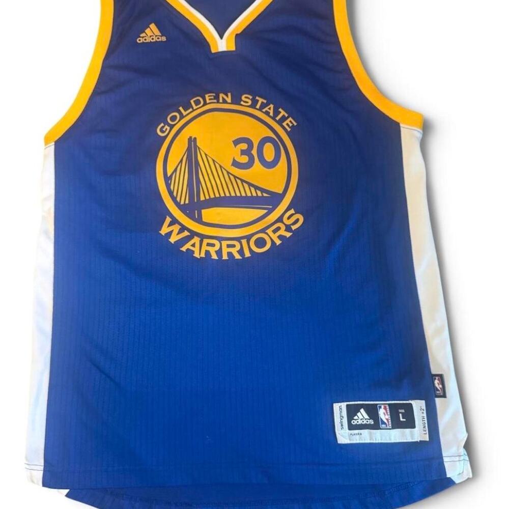 Stephen Curry Golden State Warriors Adidas Jersey – Size Large